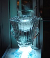 Stunning Roman Vase Ice Sculpture